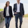 Cubicim avec son représentant Mauro et sa collaboratrice Isabelle